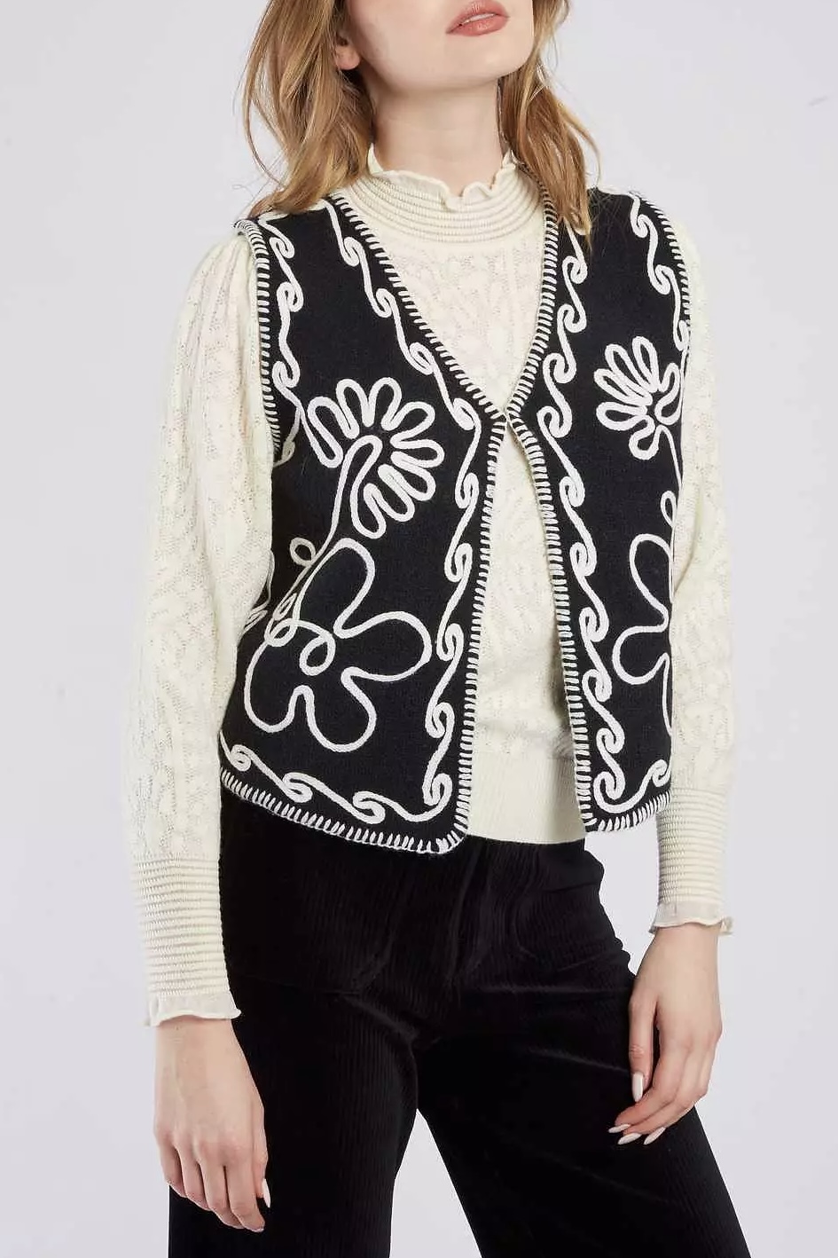 Derhy  - Balthazar Vest Black - 2