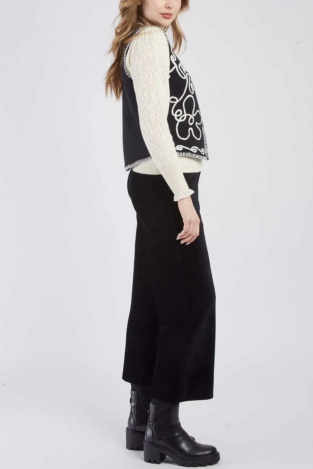 Derhy  - Balthazar Vest Black - 3