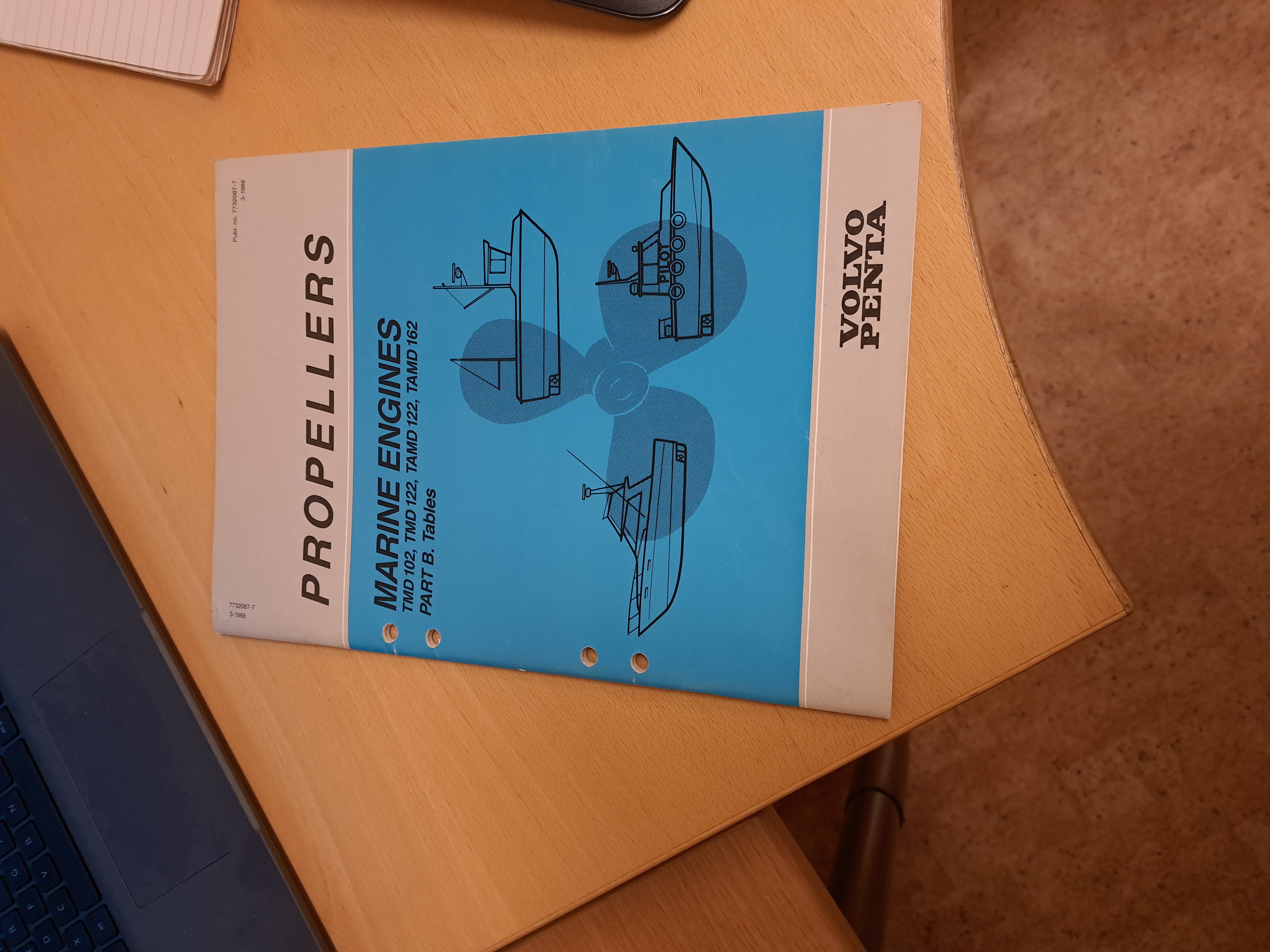 Handbok Diagram för propellerval