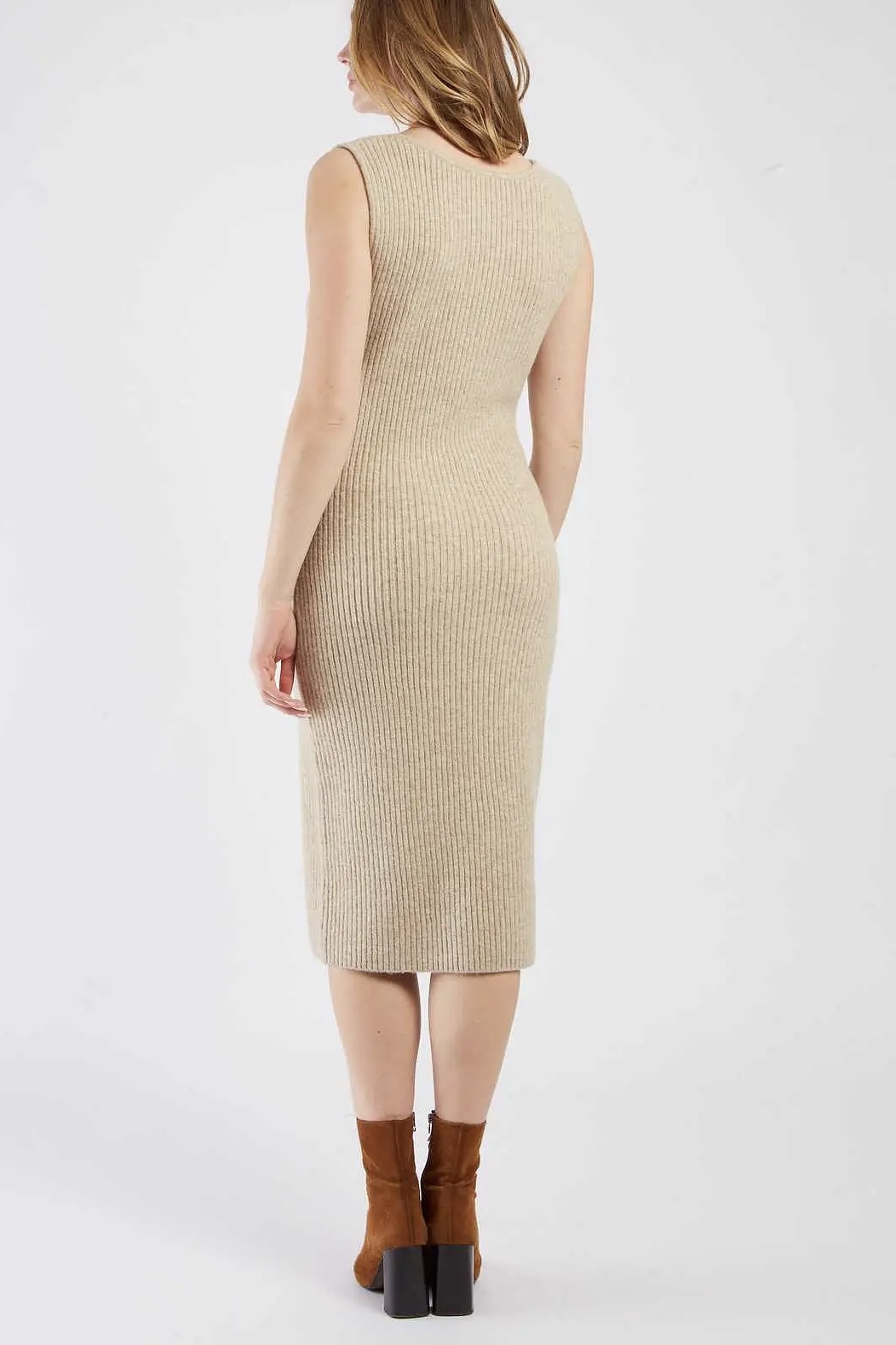Derhy  -Zazie Ensemble Dress Beige - 6