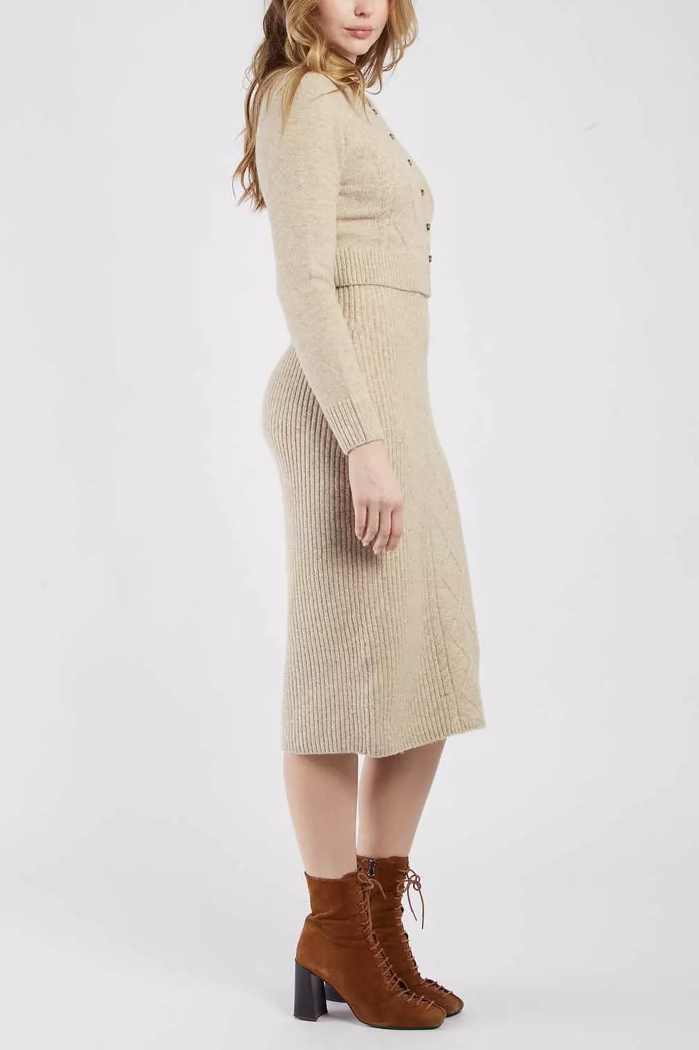Derhy  -Zazie Ensemble Dress Beige - 2