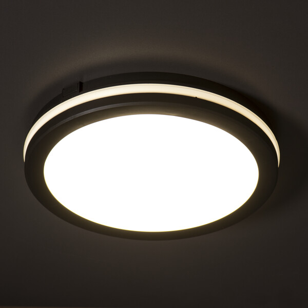 KANLUX Plafond BENO ECO IP65 20W CCT Rund svart - 3