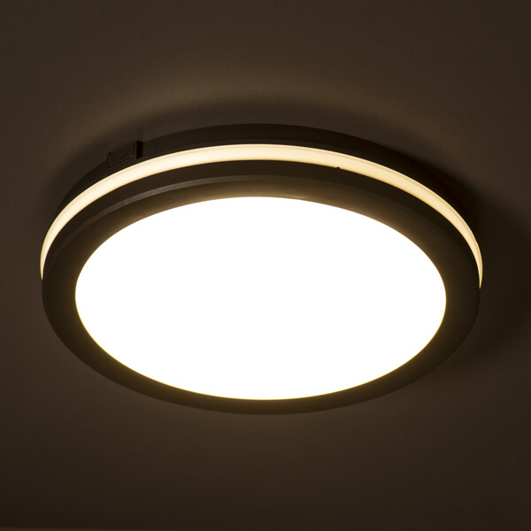 KANLUX Plafond BENO ECO IP65 20W CCT Rund svart - 4