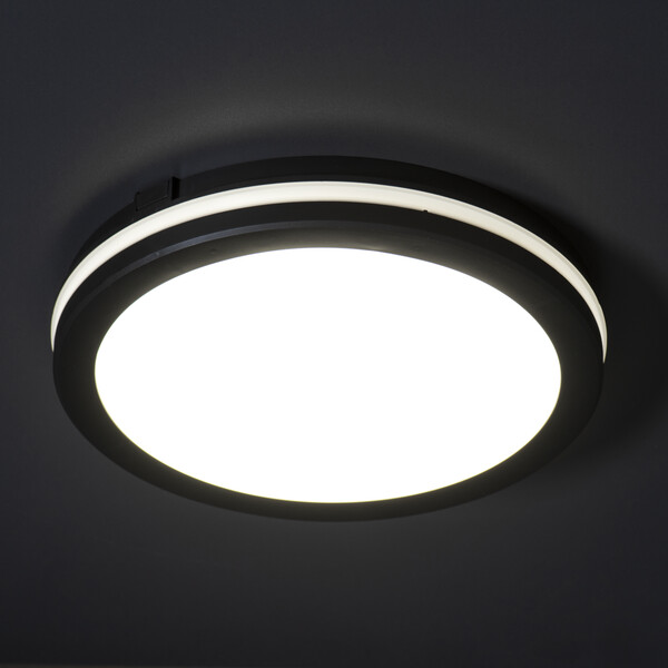 KANLUX Plafond BENO ECO IP65 30W CCT Rund svart - 2