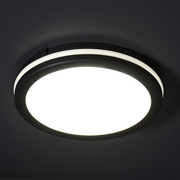 KANLUX Plafond BENO ECO IP65 30W CCT Rund svart