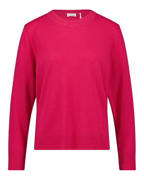 Jumper ull och kashmir cerise