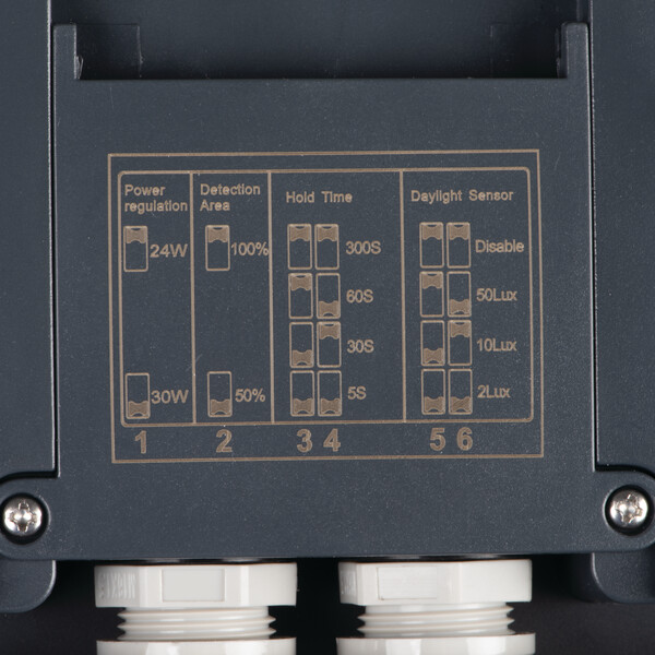 KANLUX Plafond BENO IP65 12-18W CCT Rund grafit Sensor - 6