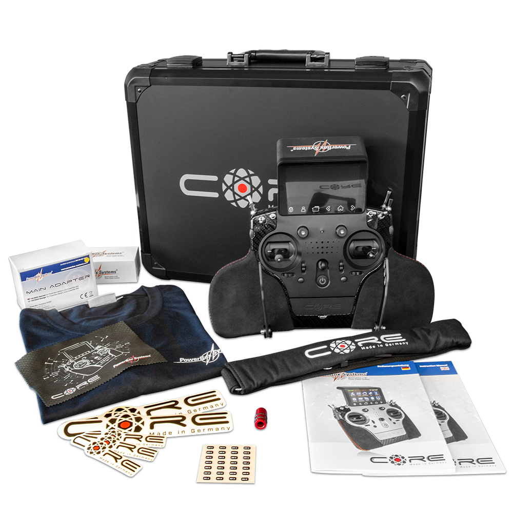 PowerBox 8106 Radio system CORE tray version black - 4