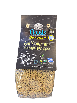 lentils small 400g, organic, Arosis