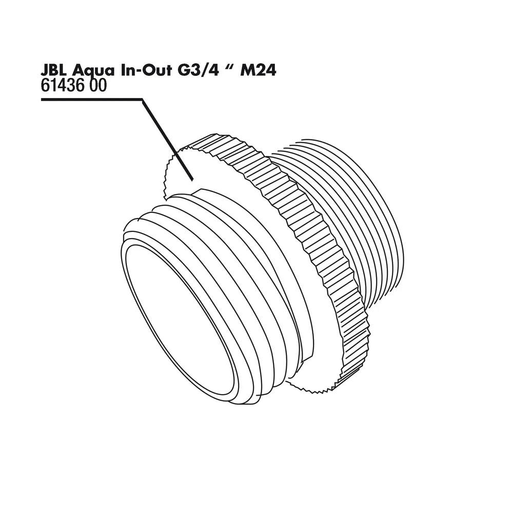 JBL Proclean Aqua In Out Adapter