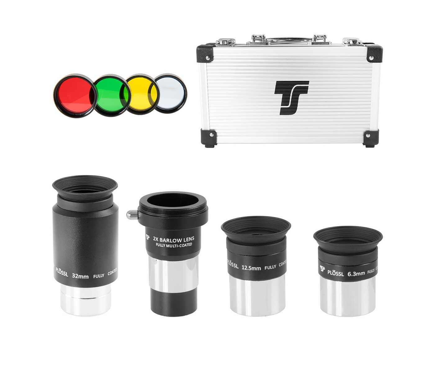 TS-OPTICS TILLBEHÖRSSET - 8 DELAR - 6