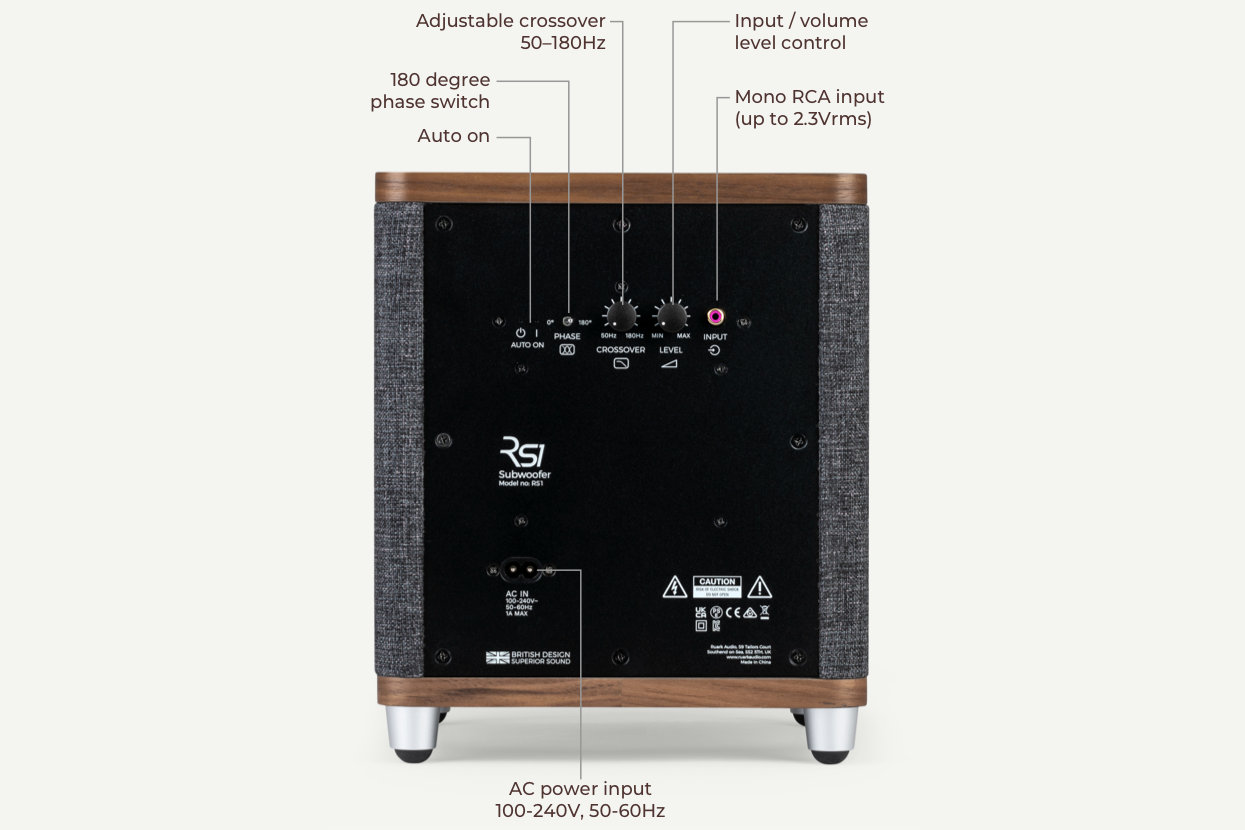 Ruark RS1 Subwoofer - 5