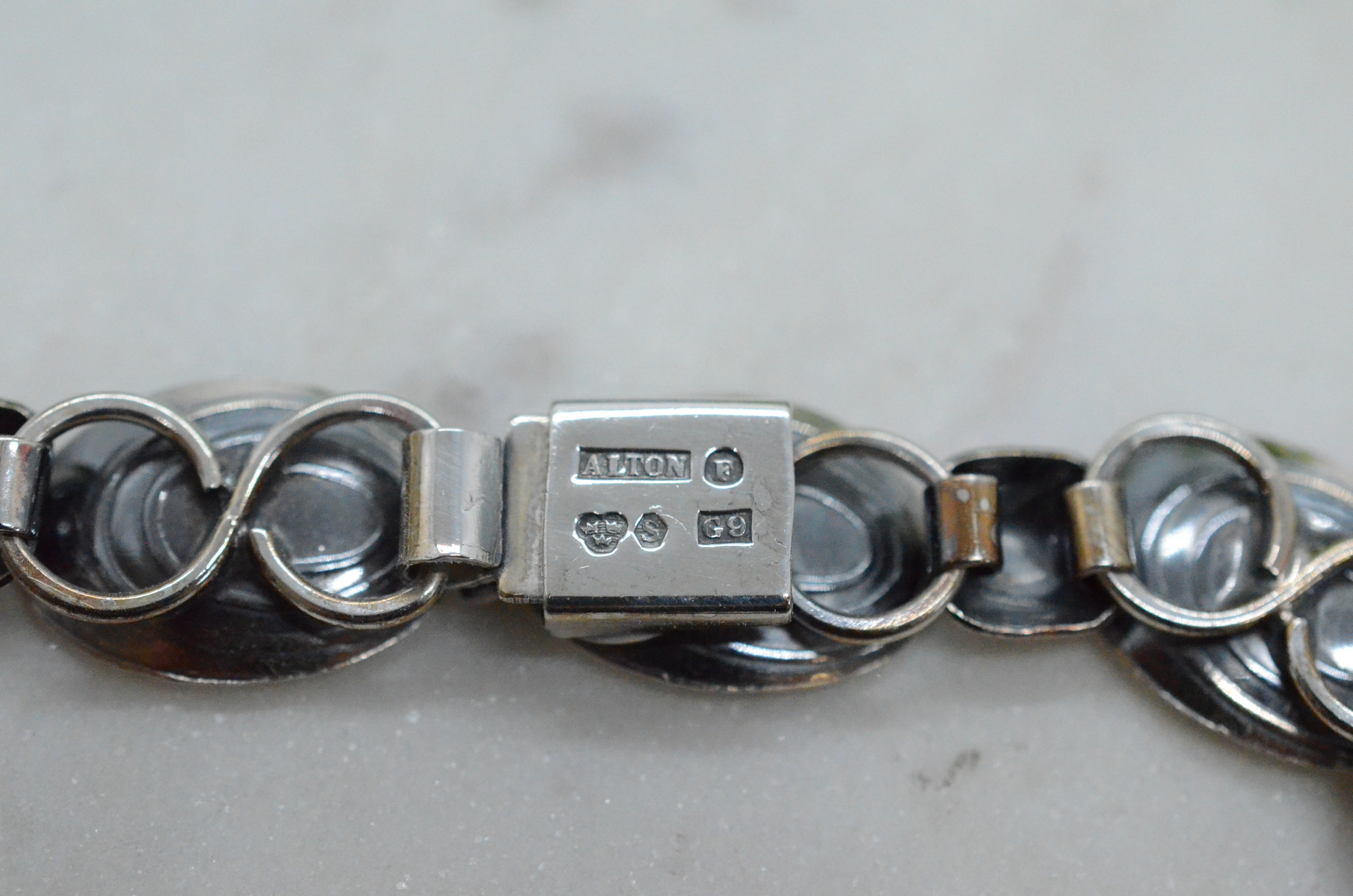 Vintage Alton silver bracelet, 1957 - 7
