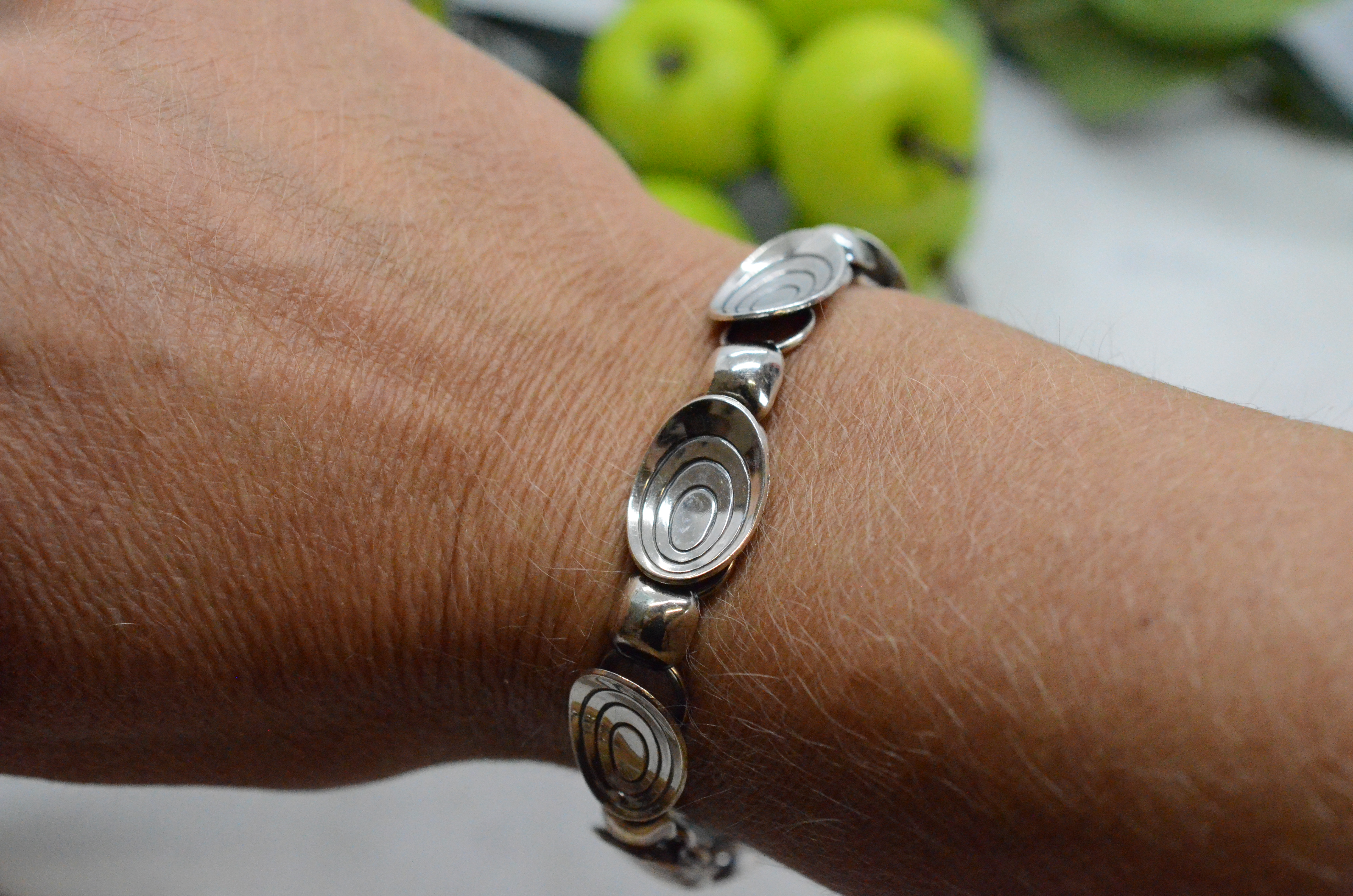 Vintage Alton silver bracelet, 1957 - 6