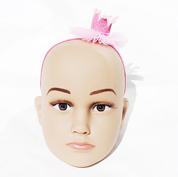 Prinsesskrona med band