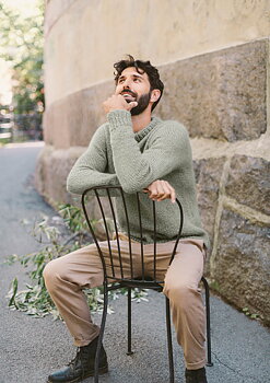 Sandnes Jesper Pullover 2015_4 (16 m st 5,5)