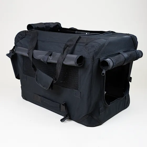 Selected by ZOO Canvas cage Bella, black - various sizes