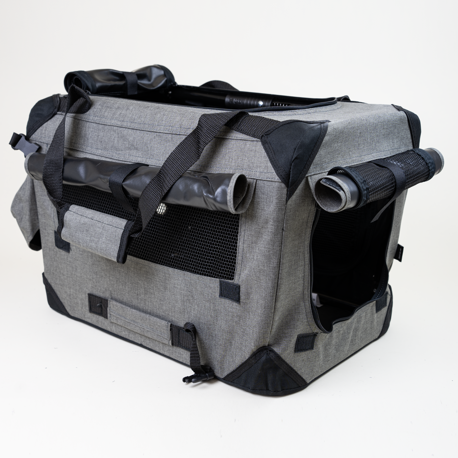 Selected by ZOO Canvas cage Bella, grey - various sizes - 2