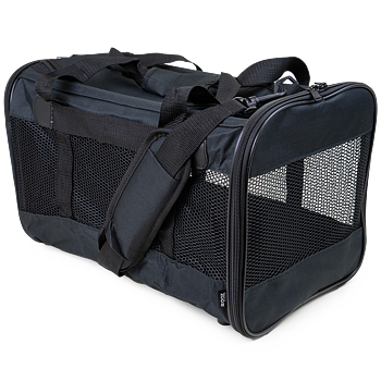 Selected by ZOO Carrying bag Tyson, 46x25,5x26,5cm, Black