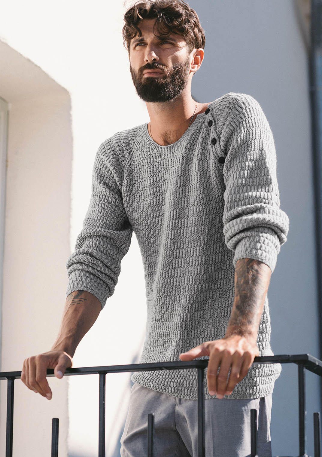 Sandnes August Seglarpullover 2015_6 (23 m halvpatent st 3)