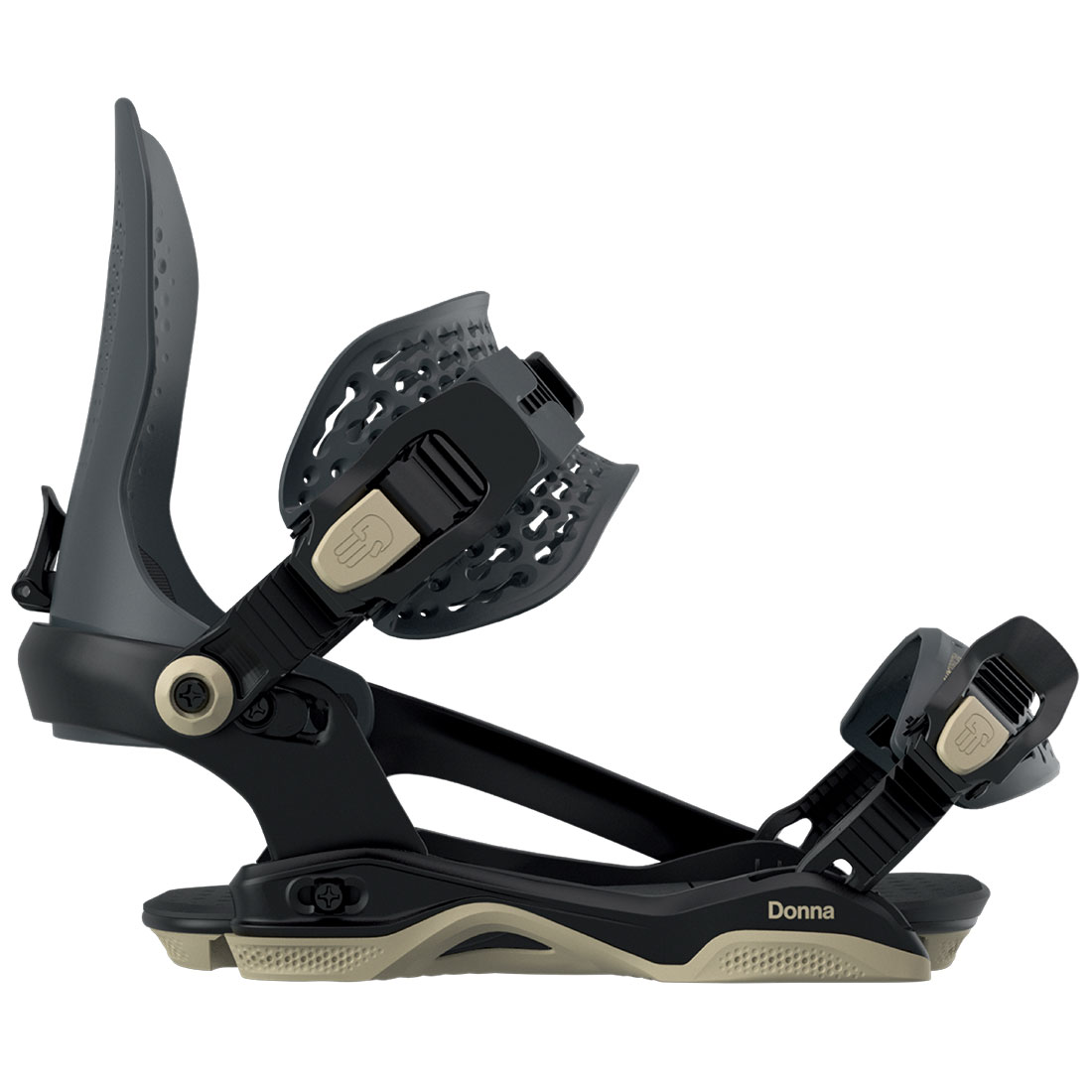 Bataleon Snowboard Binding - Donna AW Midnight - 3