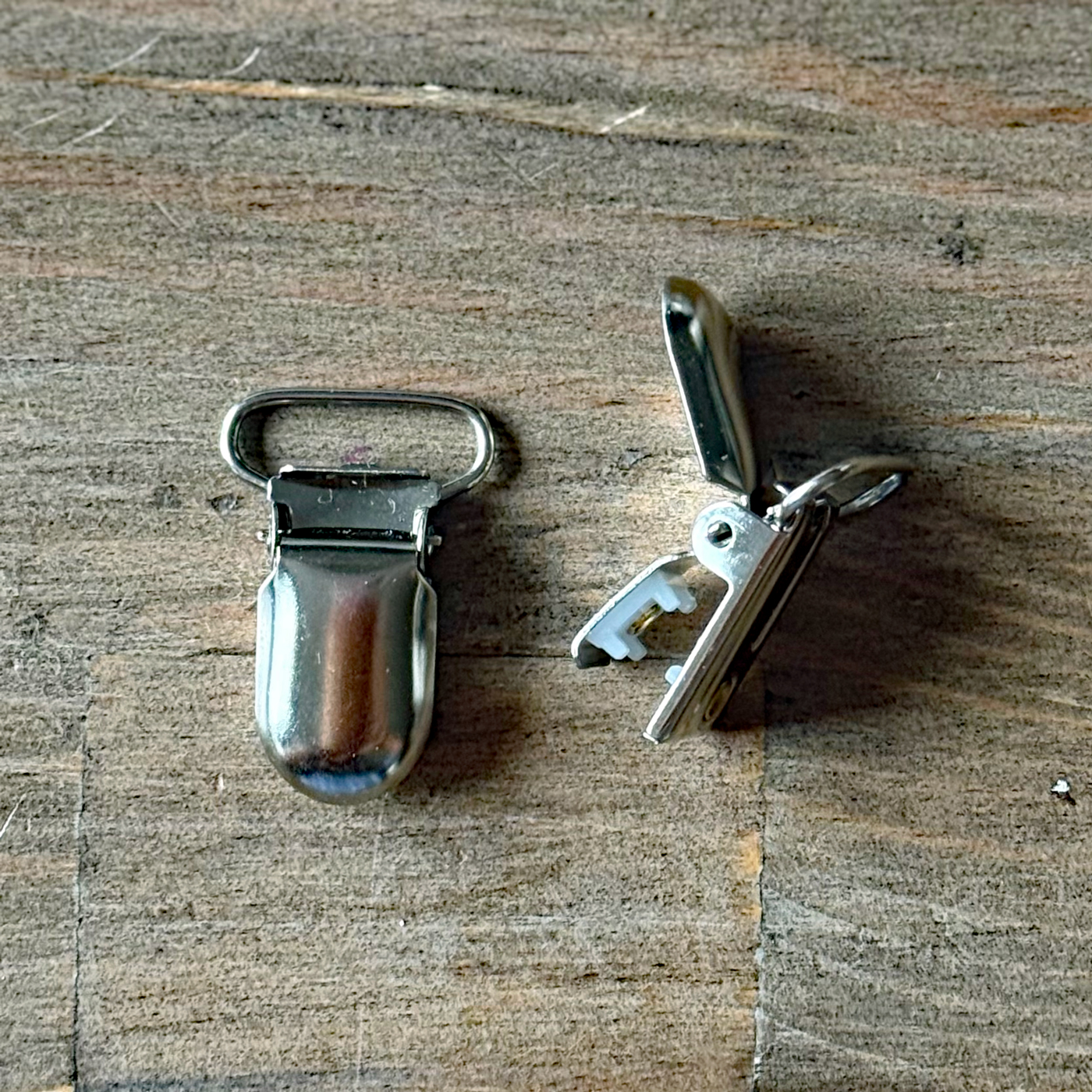 Krokodilklämmor i 2-pack