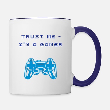 Mugg med text Trust me
