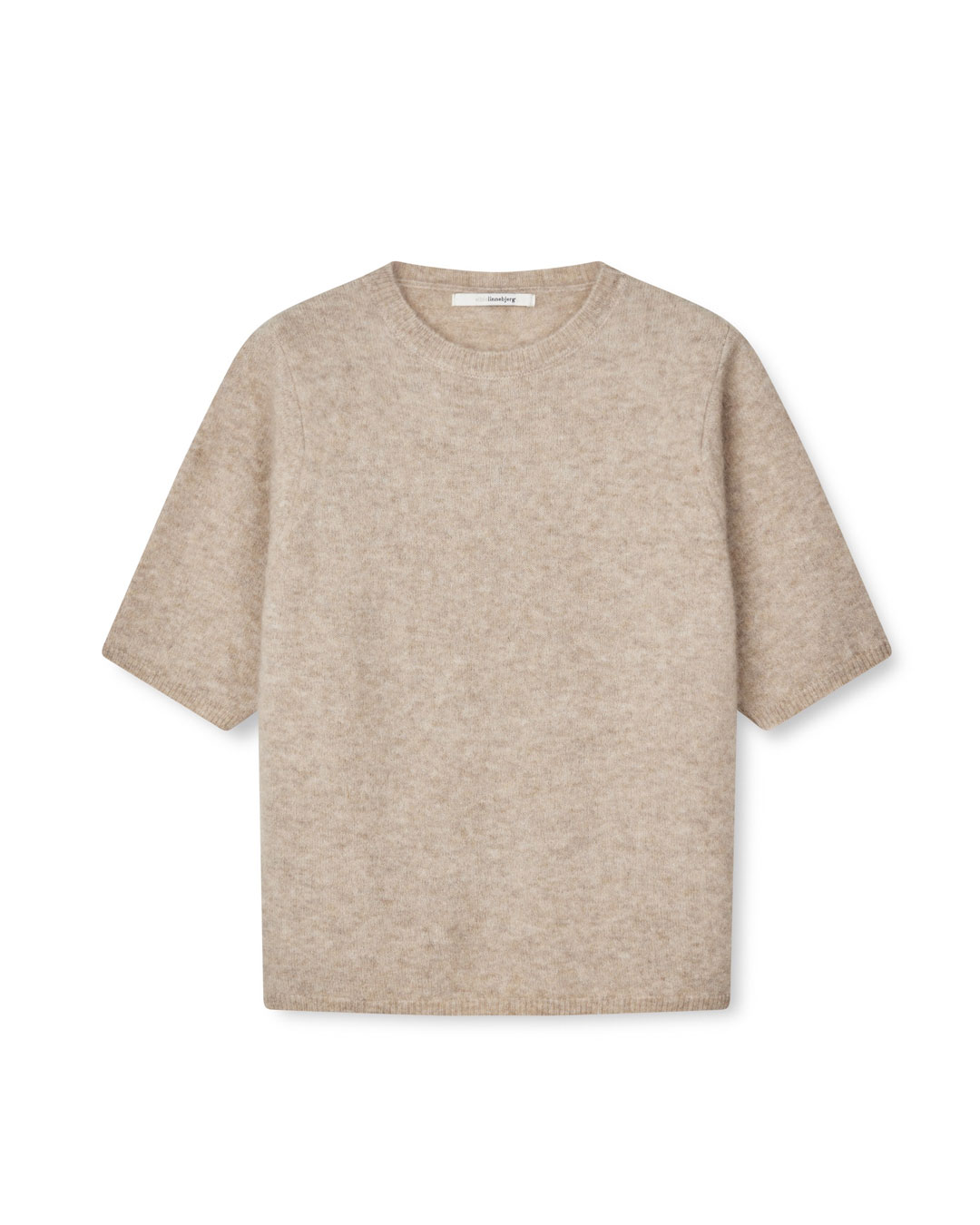Jumper Massa kort ärm light melange sand - 3