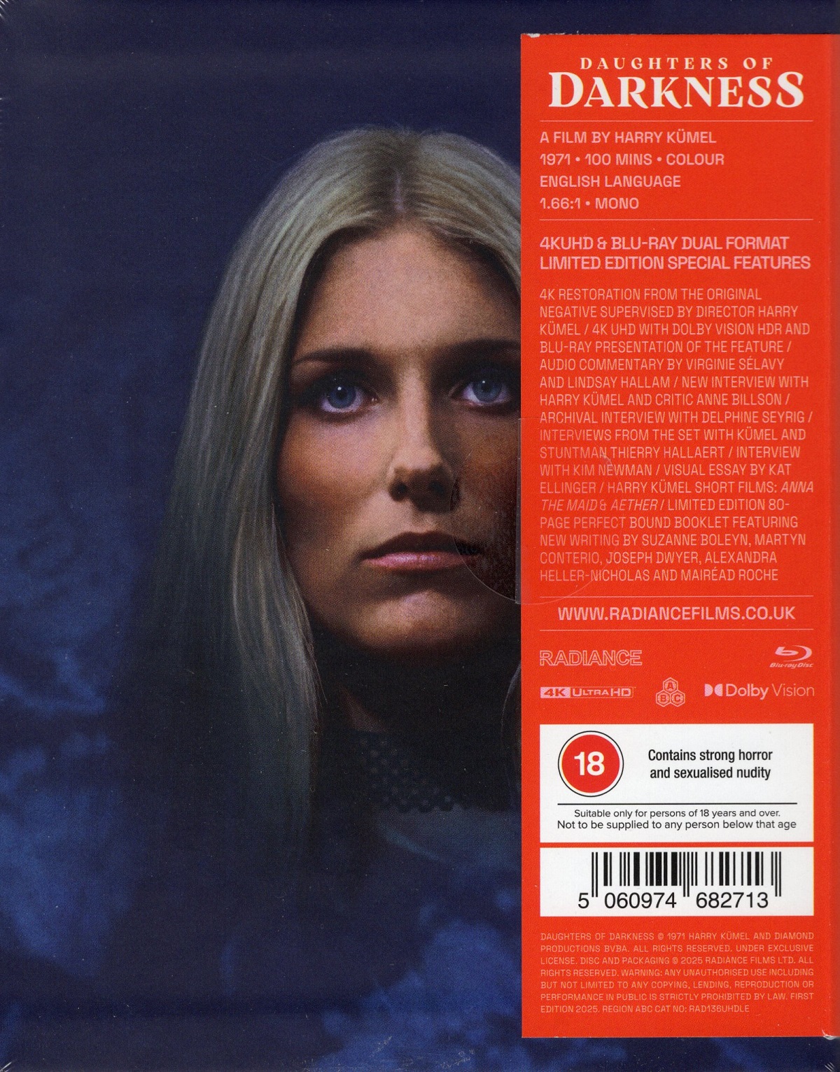 Daughters of Darkness (Limited Edition) (ej svensk text) (4K Ultra HD + Blu-ray) - 2