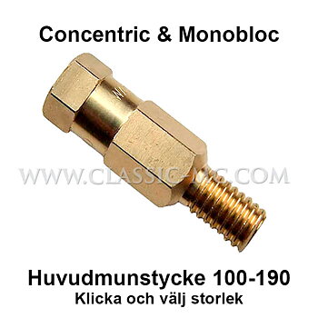 MAIN JET, 100-190 CONCENTRIC