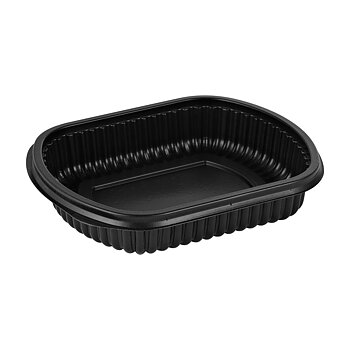 Mealbox 1-fack - svart 714ml