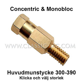 MAIN JET, 300-390 CONCENTRIC