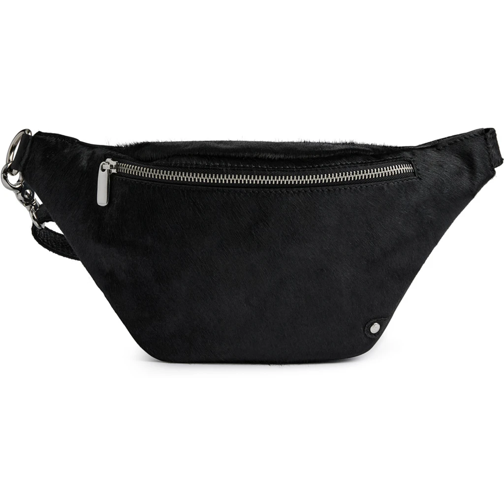 Depeche - Bumbag Cow Hair Black - 2