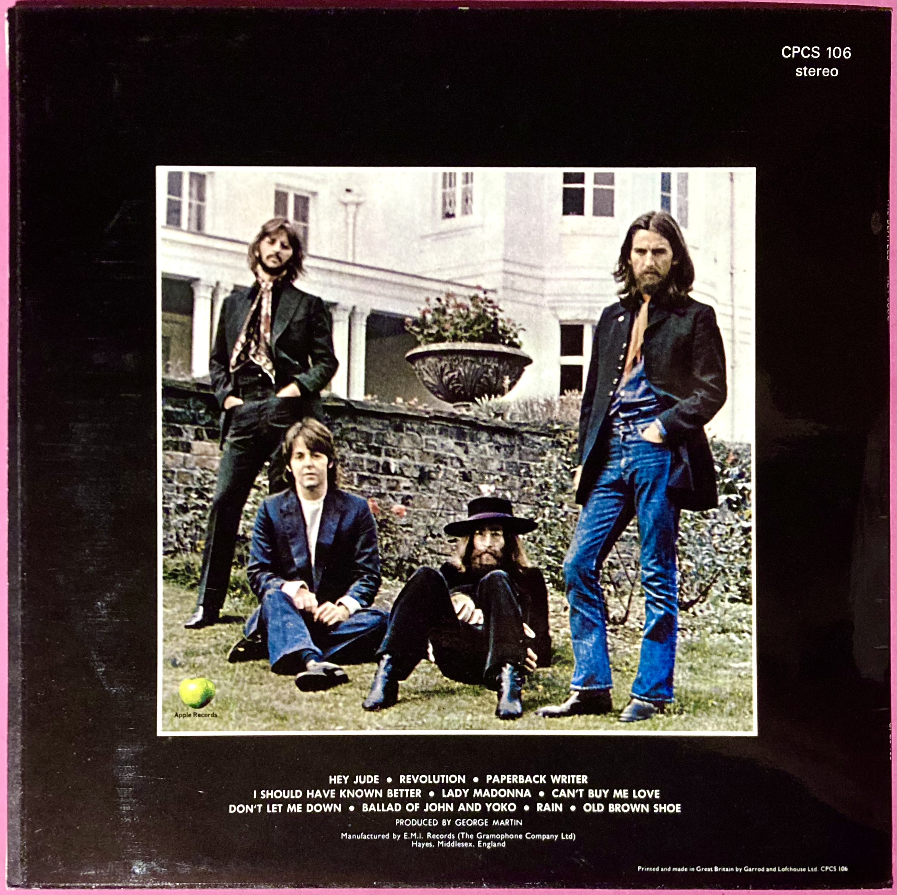 BEATLES - Hey Jude! Misprint UK-orig Export LP 1970 - 2