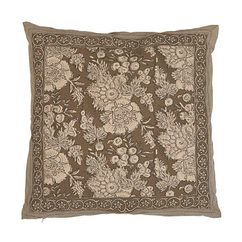 Kuddfodral Provence Mullvad shabby chic lantlig stil Gårdsromantik