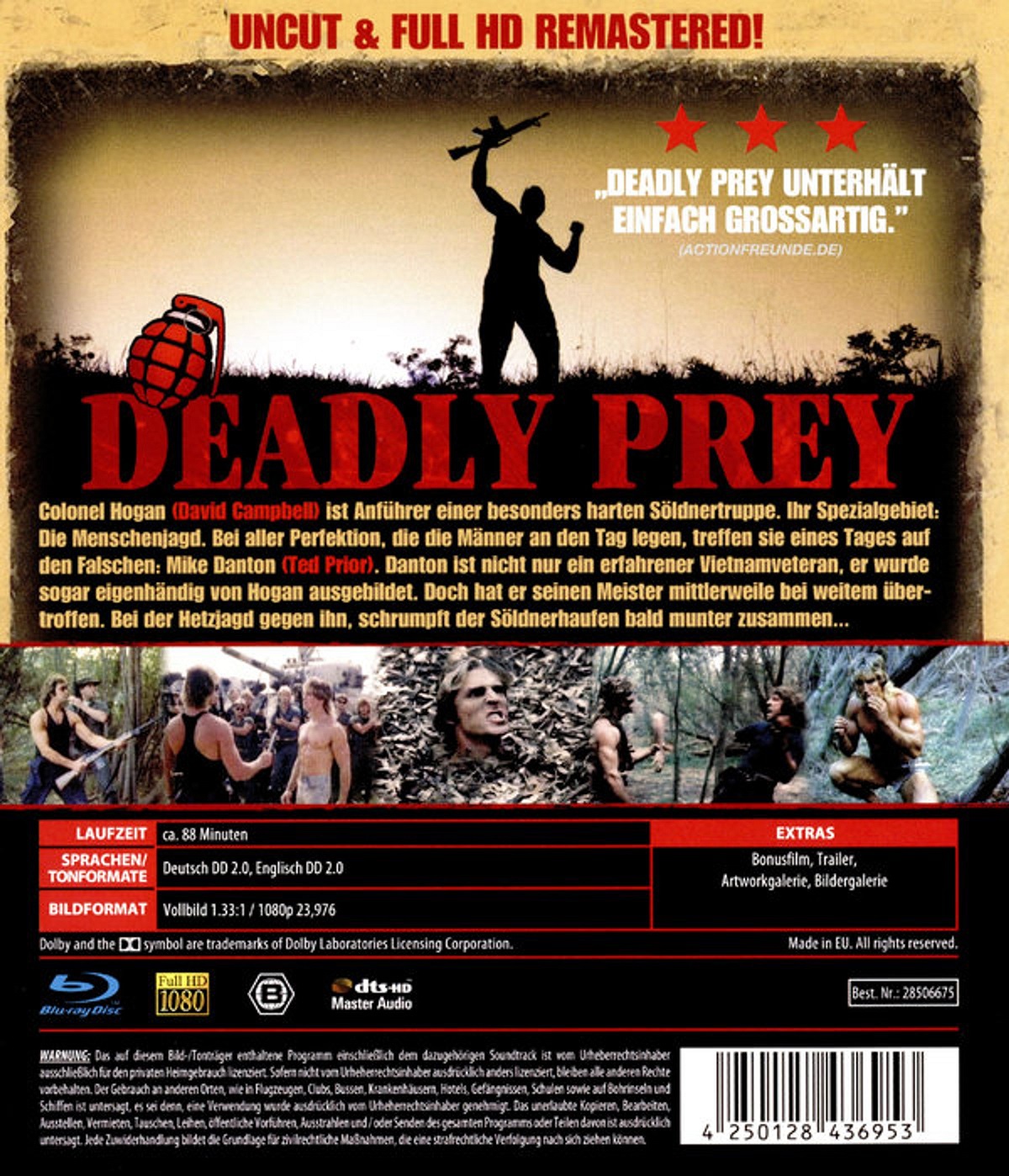 Deadly Prey (ej svensk text) (Blu-ray) - 2