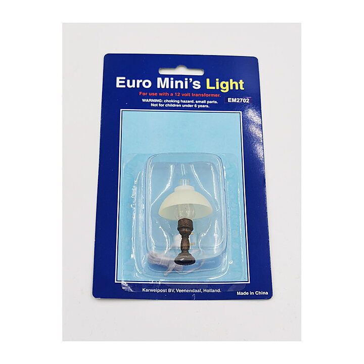 Dollhouse Second Hand Euro Mini Table Lamp 1980 - 90's