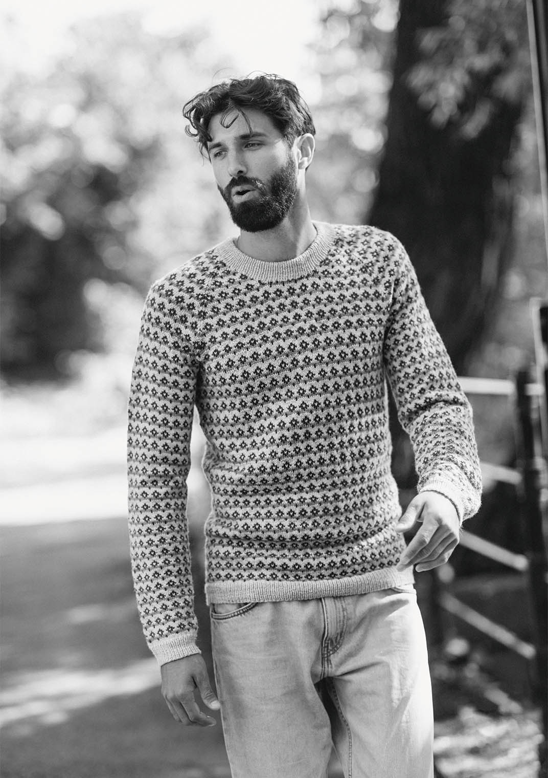 Sandnes Pelle Pullover 2015_7 (27 m flerfärgsstick st 3) - 3