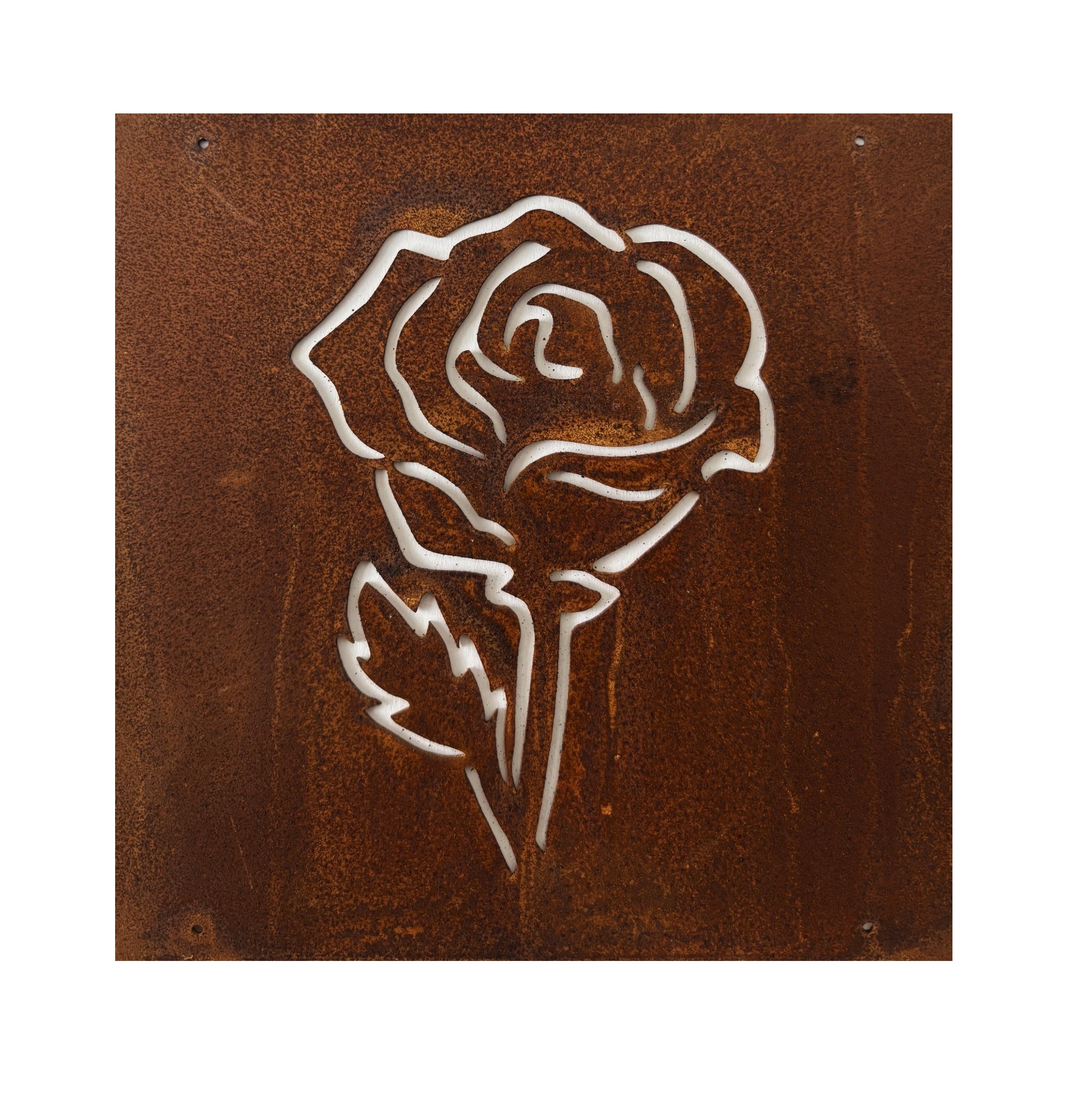 Rostig skylt till armeringsnät ROS 14 cm