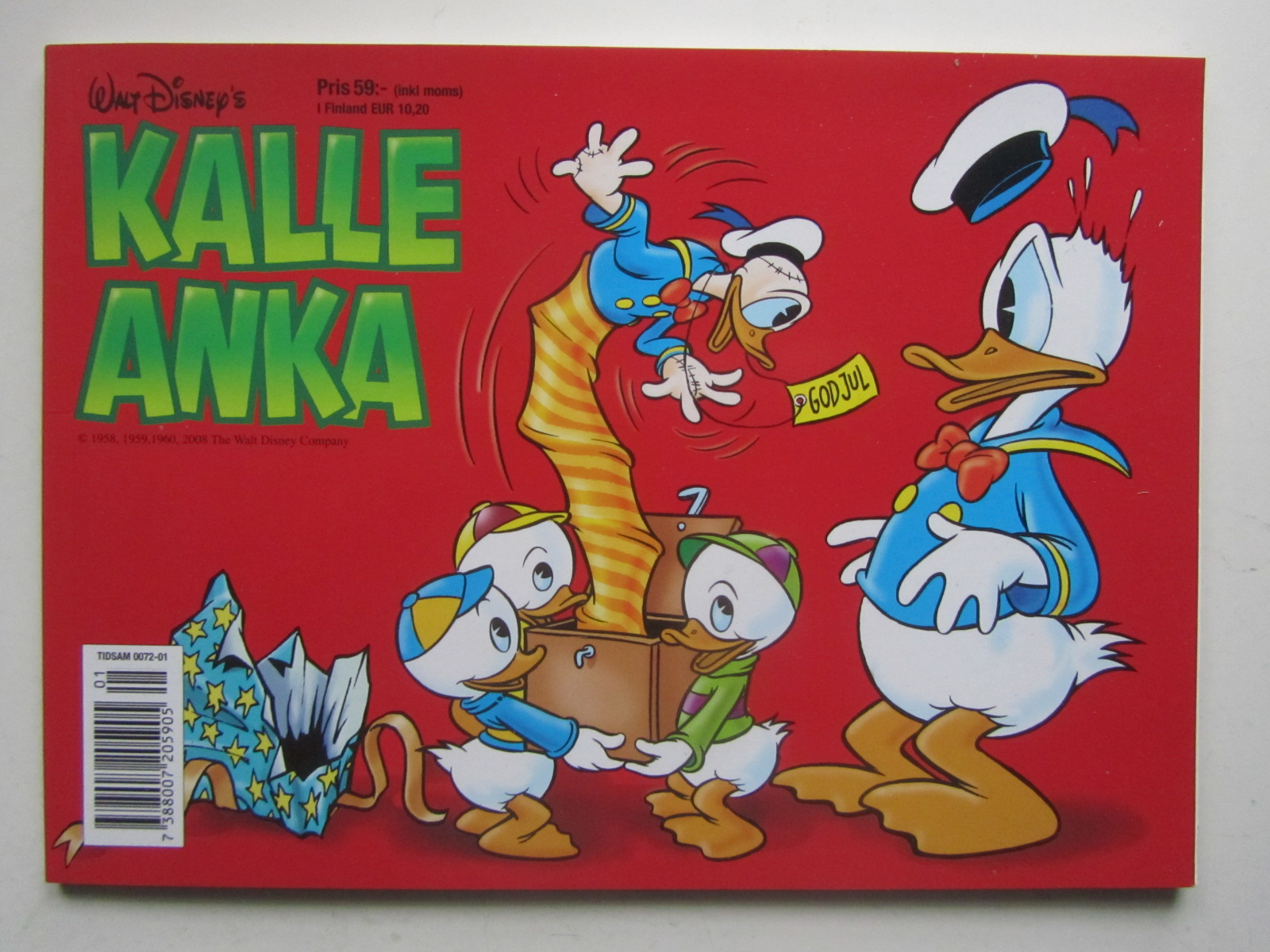 Kalle Anka Julbok 2008