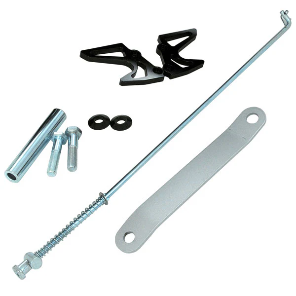 Aluminum swing arm black - +10cm - 2