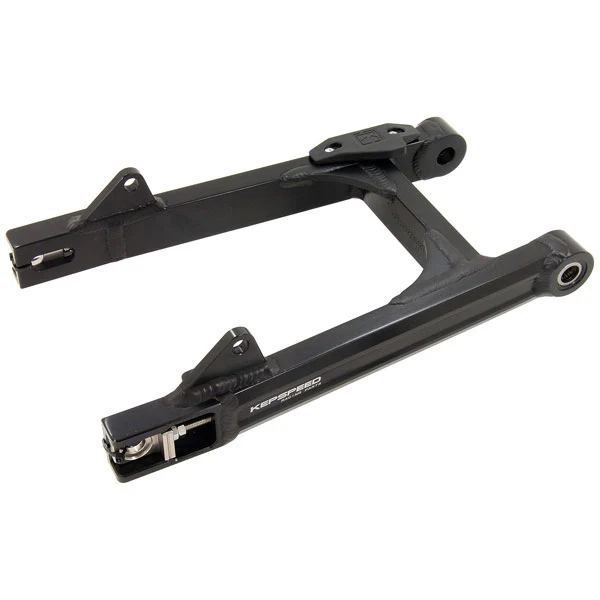 Aluminum swing arm black - +4cm