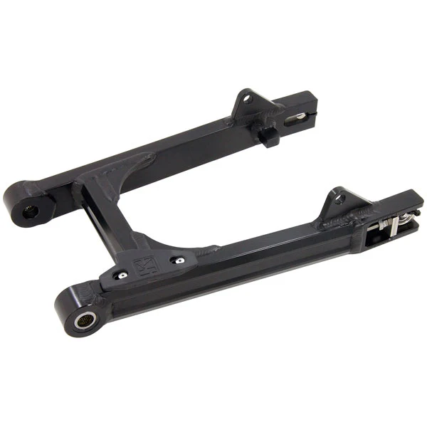 Aluminum swing arm black - +4cm - 2