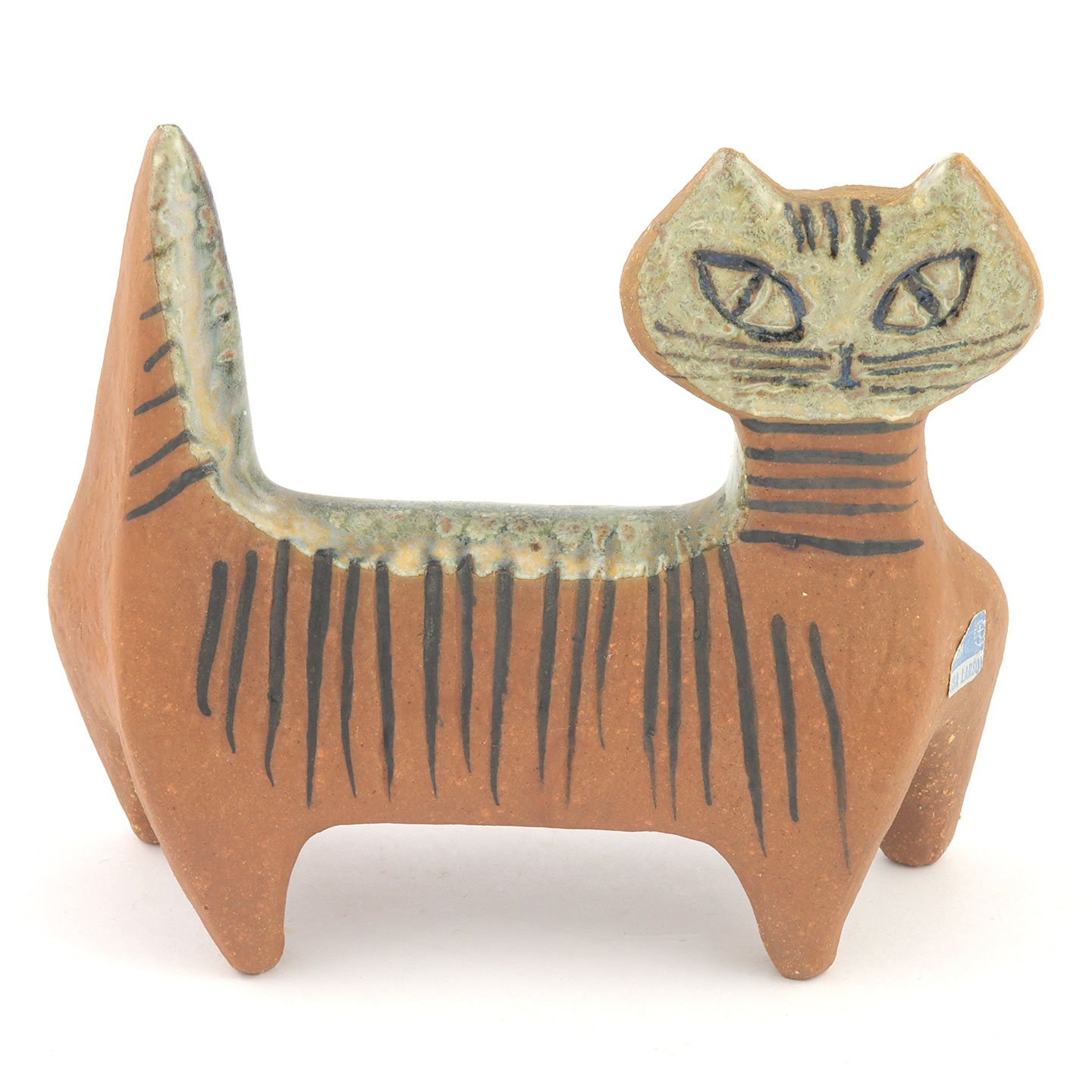 Lisa Larson (Small Zoo 1955) Sassy Standing Cat 12/10 cm (6)