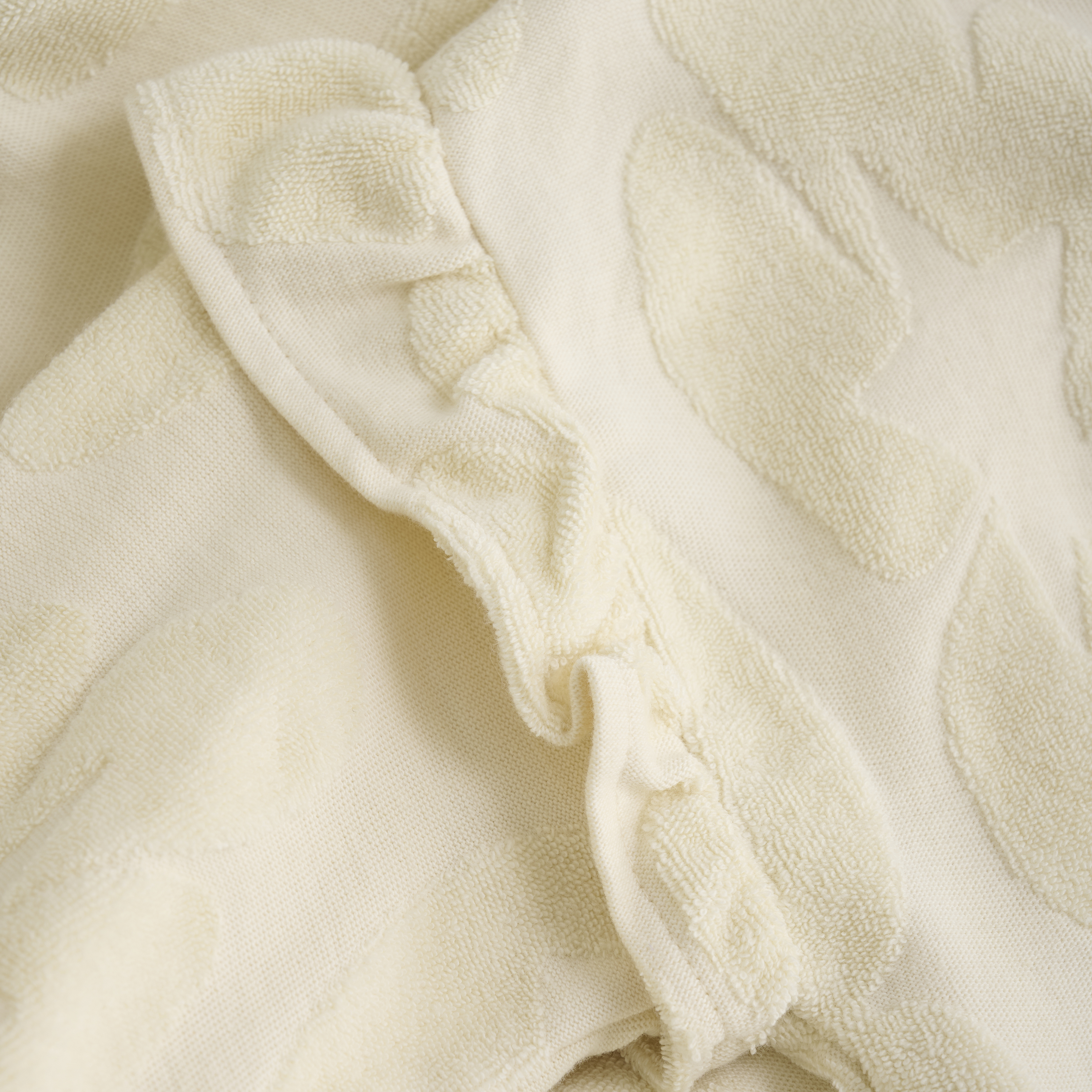 Sweater Jaquard Ruffle Off White - 3