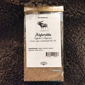 Älgkrydda, REFILL, 80 ml, 12st/låda