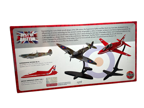 Supermarine Spitfire & RAF Red Arrows Hawk, Starter set 1/72 - 3