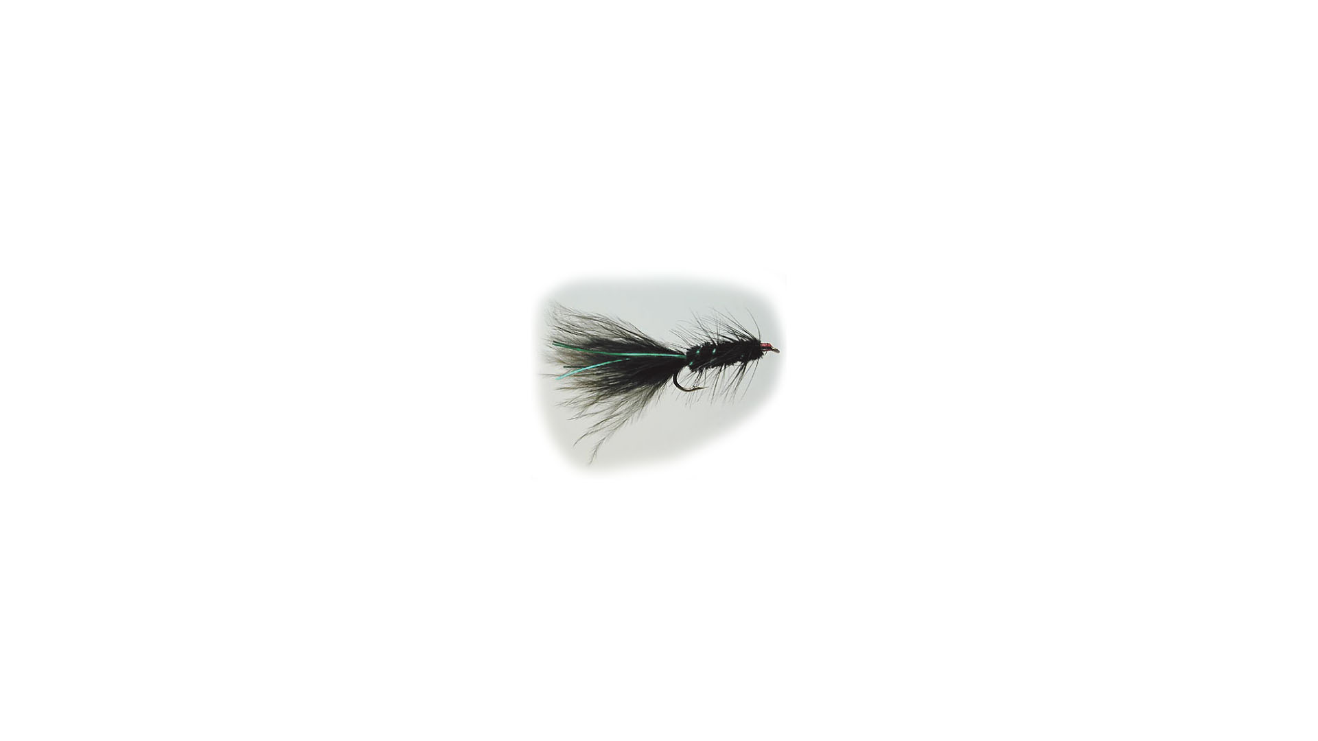 Streamer - Wooly Bugger Svart 