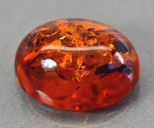 Magnífica piedra preciosa de ámbar suelta natural sin tratar con inclusiones únicas - 3