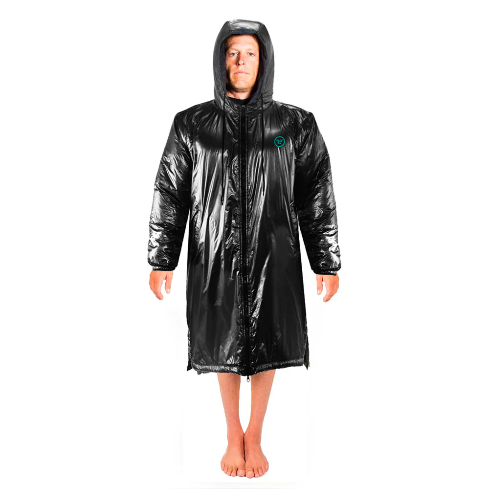 Ride Engine Tech changing robe V1 - warm anorak -Black